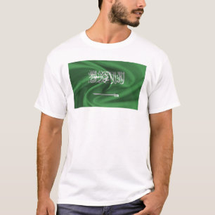 Camiseta Bandeira Da Arábia Saudita