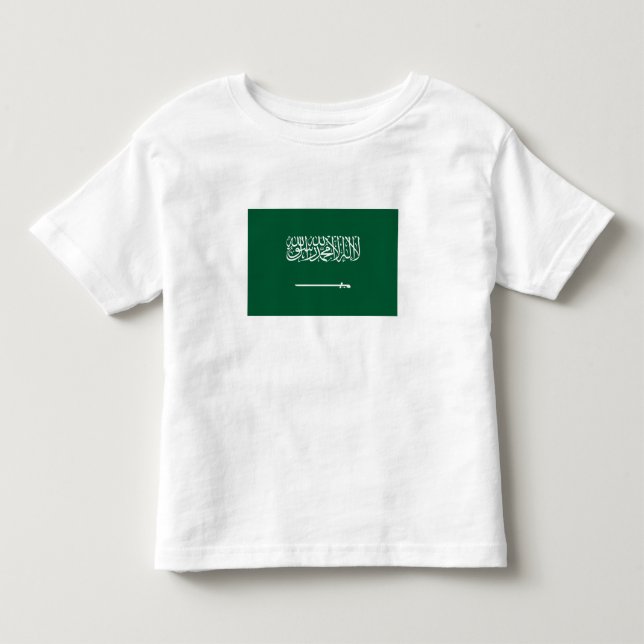 Camiseta Bandeira da Arábia Saudita (Frente)