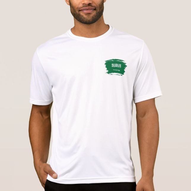 Camiseta bandeira da Arábia Saudita (Frente)