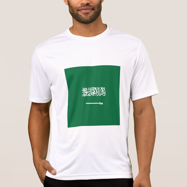 Camiseta Bandeira da Arábia Saudita (Frente)