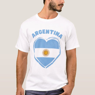 Camiseta bandeira da Argentina