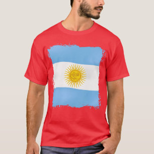 Camiseta Bandeira da Argentina 1