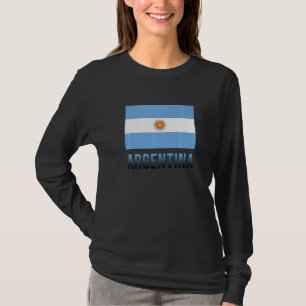 Camiseta Bandeira Da Argentina Feliz Dia Da Independência