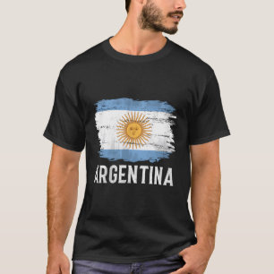 Camiseta Bandeira da Argentina para Argentino
