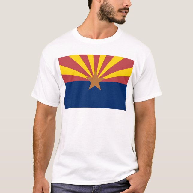 Camiseta Bandeira da arizona (Frente)