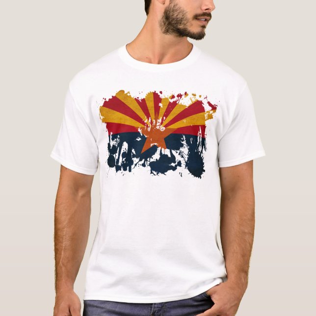 Camiseta Bandeira da arizona (Frente)