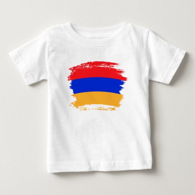 Camiseta Bandeira da Armênia (Frente)