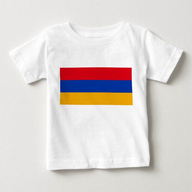Camiseta Bandeira da Armênia (Frente)