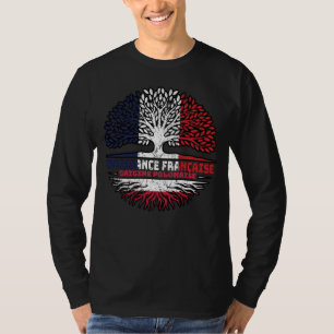 Camiseta Bandeira da Árvore Francesa Polônia Polonesa