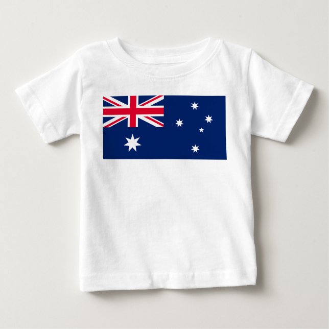 Camiseta Bandeira da Austrália (Frente)