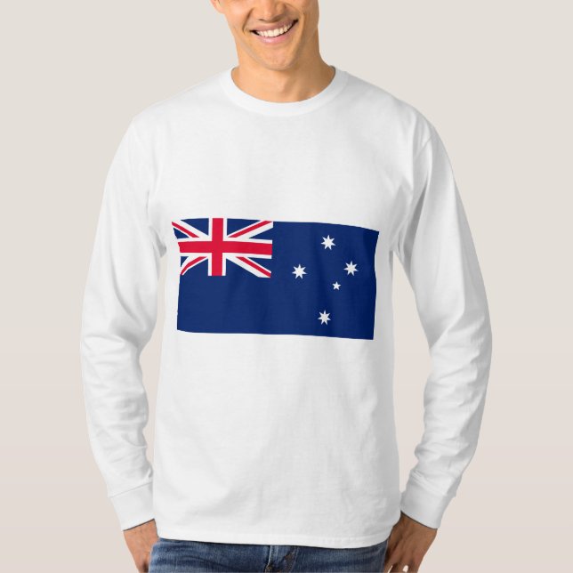 Camiseta Bandeira da Austrália (Frente)