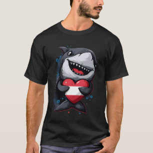 Camiseta Bandeira da Áustria Raízes Austríacas 3