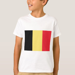 Camiseta Bandeira da Bélgica