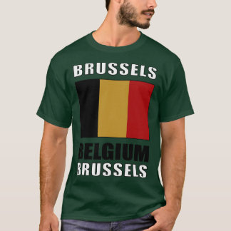 Camiseta Bandeira da Bélgica