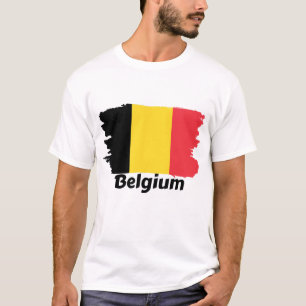 Camiseta Bandeira da Bélgica