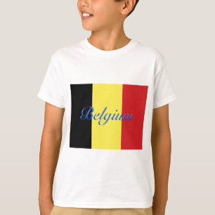 Camiseta Bandeira da Bélgica