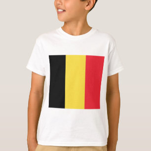 Camiseta Bandeira da Bélgica