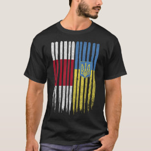 Camiseta Bandeira da Bielorrússia Ucrânia Bielorrusso Ucran