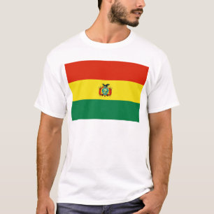 Camiseta Bandeira da Bolívia