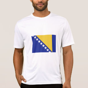 Camiseta Bandeira da Bósnia e Herzegovina