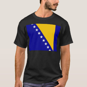 Camiseta Bandeira da Bósnia e Herzegovina