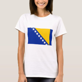 Camiseta Bandeira da Bósnia e Herzegovina Estampa Total