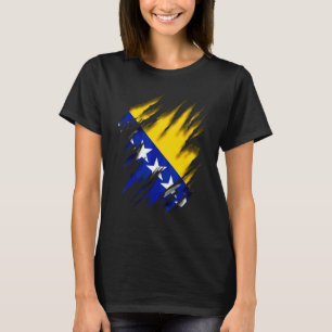 Camiseta Bandeira da Bósnia-Herzegovina
