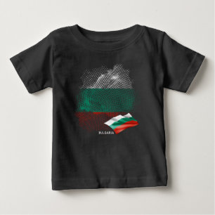 Camiseta bandeira da Bulgária