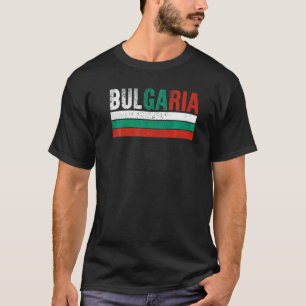 Camiseta Bandeira da Bulgária Homens Mulheres Crianças Búlg