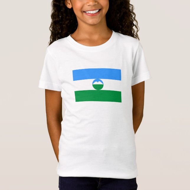 Camiseta Bandeira da Cabárdia-Balcária (Frente)