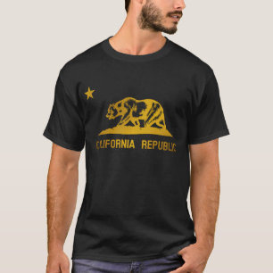 Camiseta Bandeira da Califórnia