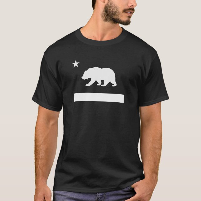 Camiseta Bandeira da Califórnia (Frente)