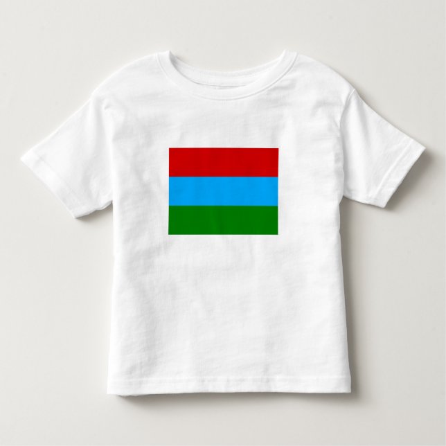 Camiseta Bandeira da Carélia (Frente)