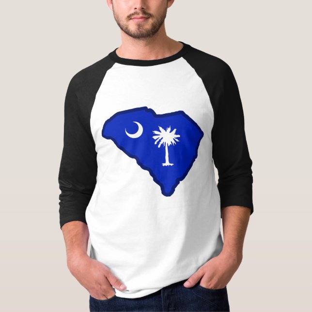 Camiseta Bandeira da Carolina do Sul (Frente)