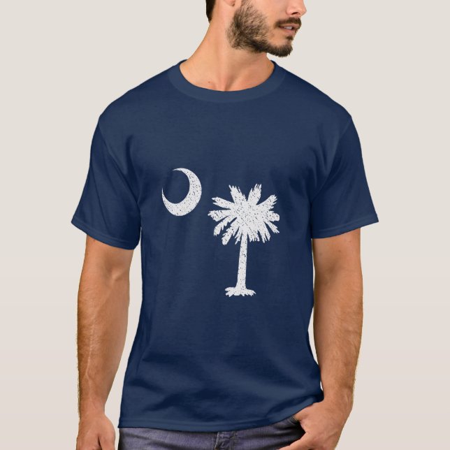 Camiseta Bandeira da Carolina do Sul (Frente)