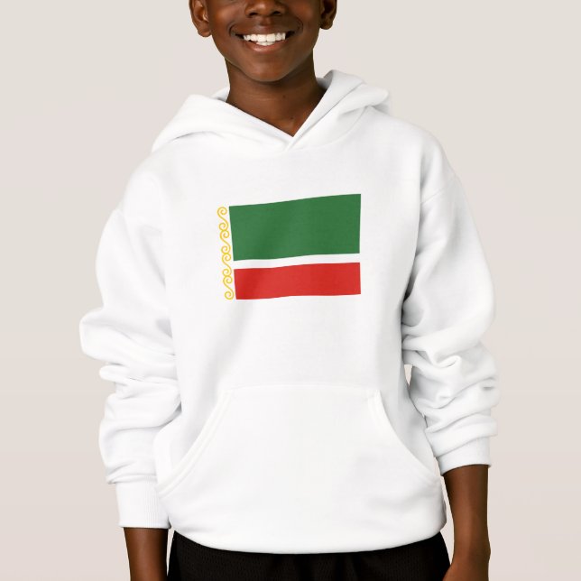 Camiseta Bandeira da Chechênia (Frente)