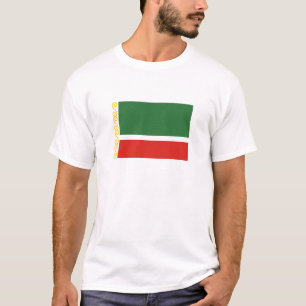 Camiseta Bandeira da Chechênia