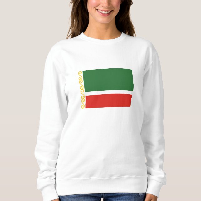 Camiseta Bandeira da Chechênia (Frente)