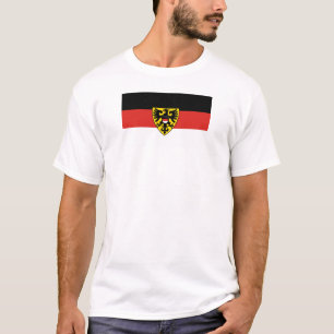 Camiseta bandeira da cidade de Reutlingen alemanha símbolo