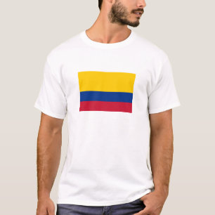 Camiseta Bandeira da Colômbia