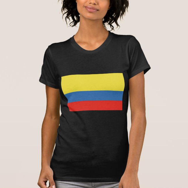 Camiseta Bandeira da Colômbia (Frente)