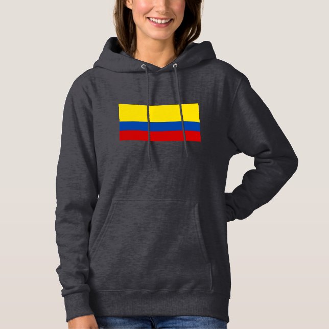 Camiseta Bandeira da Colômbia (Frente)