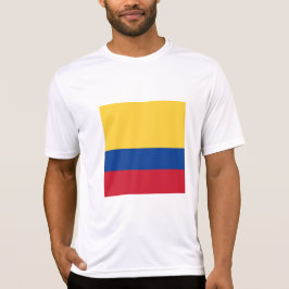 Camiseta bandeira da Colômbia