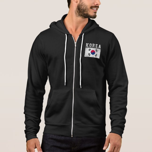 Camiseta Bandeira da Coreia (Frente)