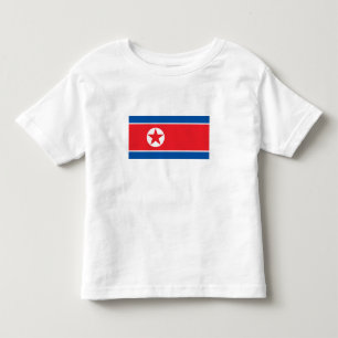 Camiseta Bandeira da Coreia do Norte