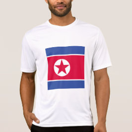 Camiseta Bandeira da Coreia do Norte
