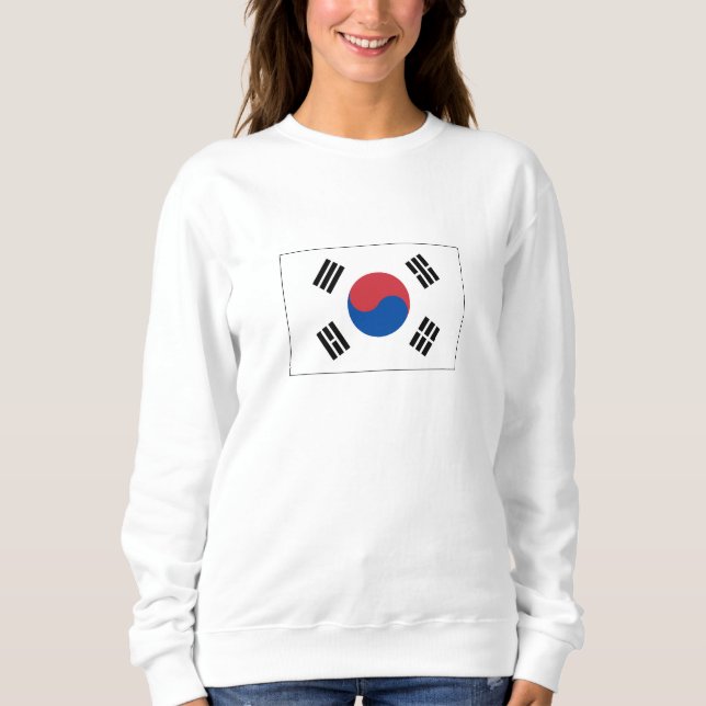 Camiseta Bandeira da Coreia do Sul (Frente)