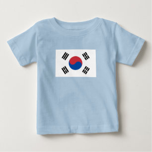 Camiseta Bandeira da Coreia do Sul