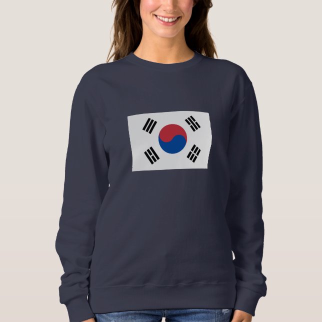 Camiseta Bandeira da Coreia do Sul (Frente)