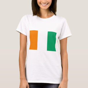 Camiseta Bandeira da Costa do Marfim